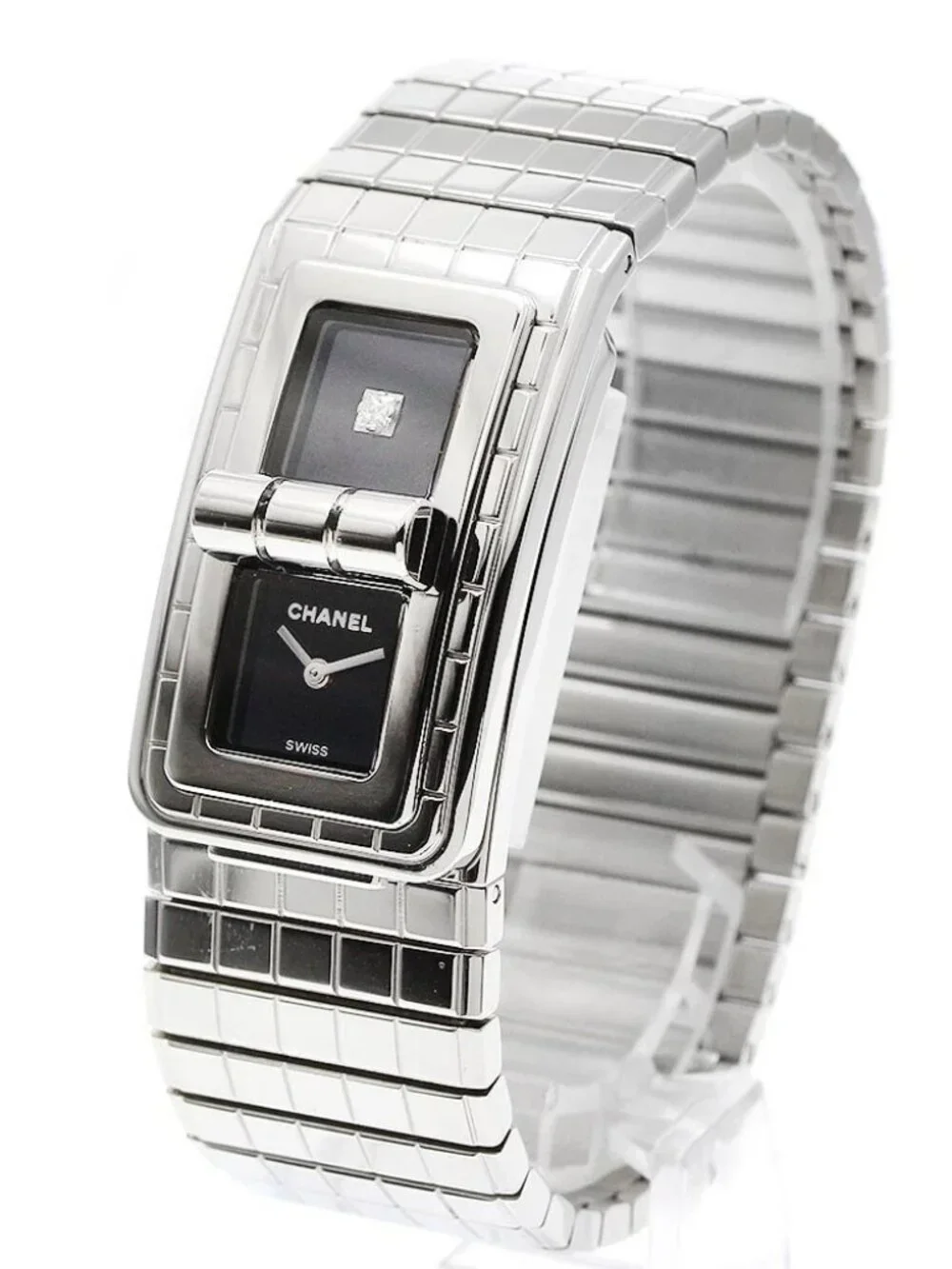 CHANEL Code Coco H5144 1P diamond black Dial Quartz Ladies Watch